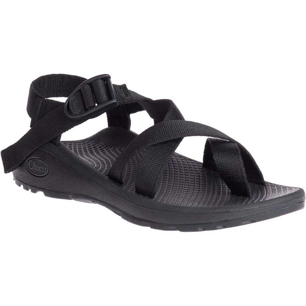 Chaco Black Z/Cloud 2 Adjustable Strap Sandals